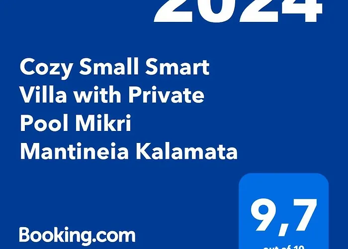 Cozy Small Smart With Private Pool Mikri Mantineia *